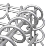 Gabion Basket Post 50x50x60 cm Iron - 45-Degree Angle