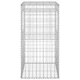 Gabion Basket Post 50x50x100 cm Iron - Top-Down View