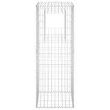 Gabion Basket Post 50x50x140 cm Iron
