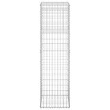 Gabion Basket Post 50x50x180 cm Iron
