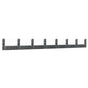 U-shape Gabion Basket with 8 Posts Iron 860x20x100 cm