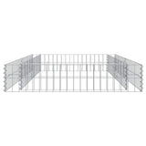 Gabion Raised Bed Galvanised Steel 200x100x20 cm