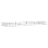 Gabion Raised Bed Galvanised Steel 300x100x20 cm