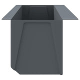 Flower Boxes for Euro Pallets 12 pcs Grey 36x13.5x9.5 cm PP - 45-Degree Angle