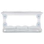 Window Bird Feeders 2 pcs Acrylic 30x12x15 cm