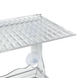 Window Bird Feeders 2 pcs Acrylic 30x12x15 cm - Low Angle