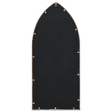 Garden Mirror Sand 70x30 cm Iron for Outdoor Use - Top-Down View