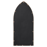 Garden Mirror Sand 100x45 cm Iron for Outdoor Use - Top-Down View