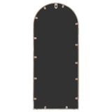 Garden Mirror Sand 100x45 cm Iron for Outdoor Use