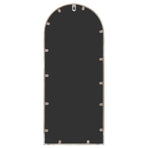 Garden Mirror Sand 100x45 cm Iron for Outdoor Use