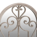 Garden Mirror Sand 100x45 cm Iron for Outdoor Use - 45-Degree Angle