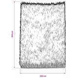Artificial Grass 1x2 m/40 mm Green - Top-Down View