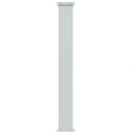 Patio Retractable Side Awning 117x614 cm Grey