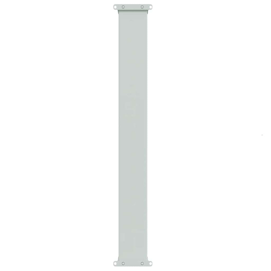 Patio Retractable Side Awning 117x614 cm Grey