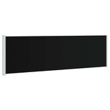 Patio Retractable Side Awning 180x600 cm Black