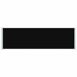 Patio Retractable Side Awning 180x600 cm Black
