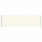 Patio Retractable Side Awning 180x614 cm Cream
