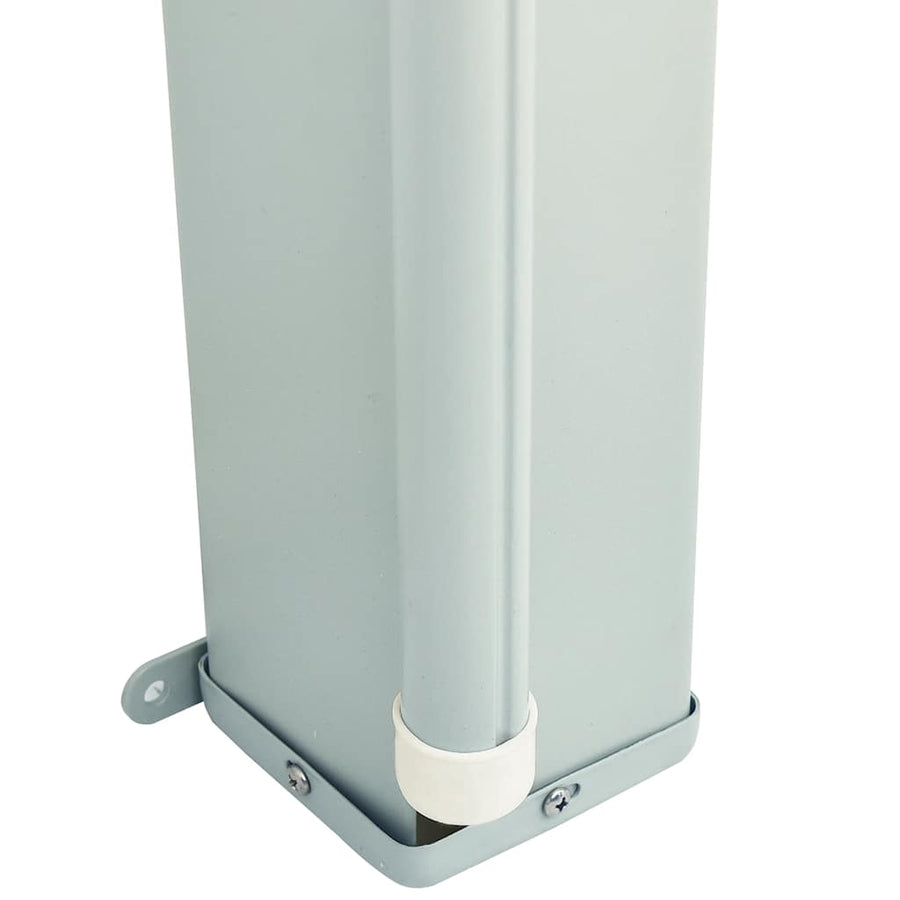 Patio Retractable Side Awning 180x614 cm Cream