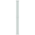 Patio Retractable Side Awning 180x614 cm Grey