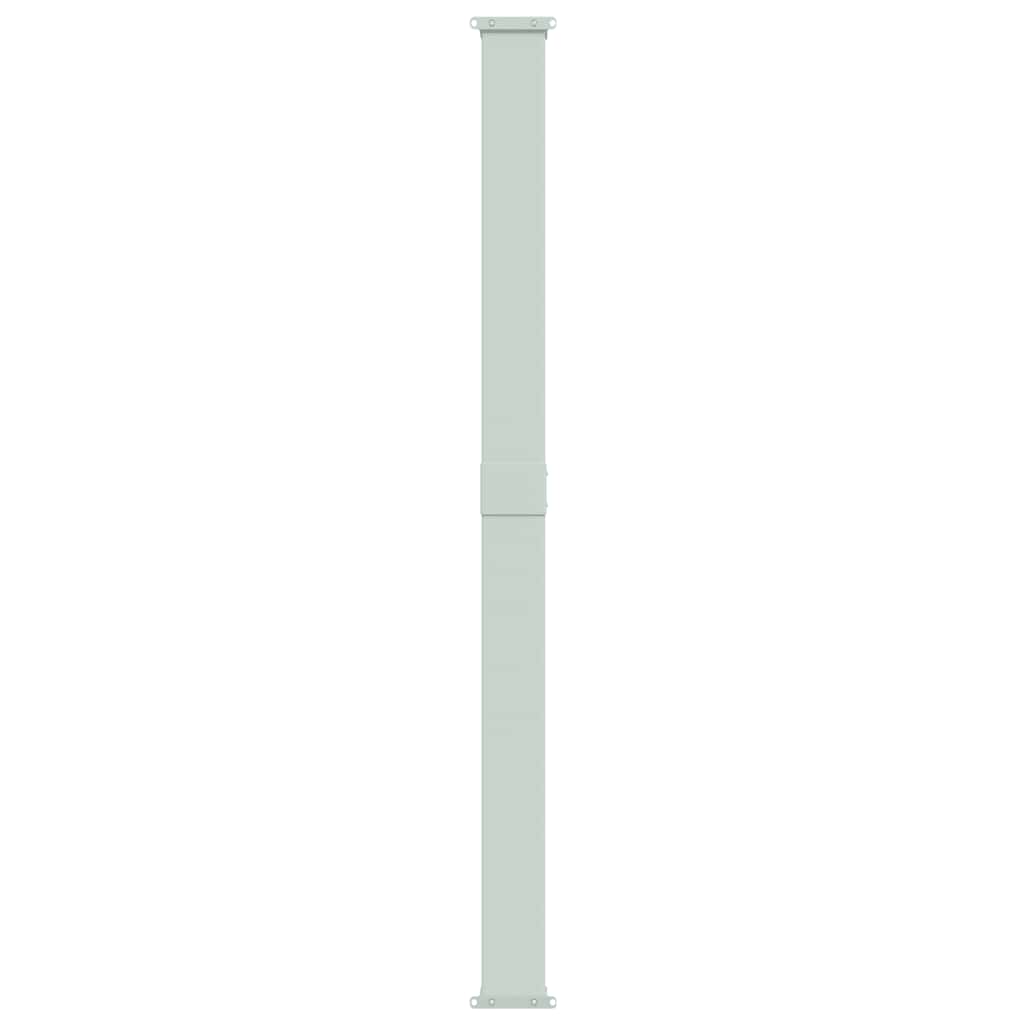 Patio Retractable Side Awning 200x614 cm Grey
