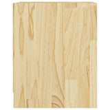 Bedside Cabinets 2 pcs 35.5x33.5x41.5 cm Solid Pinewood - Close-Up Angle
