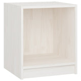 Bedside Cabinets 2 pcs White 35.5x33.5x41.5 cm Solid Pinewood