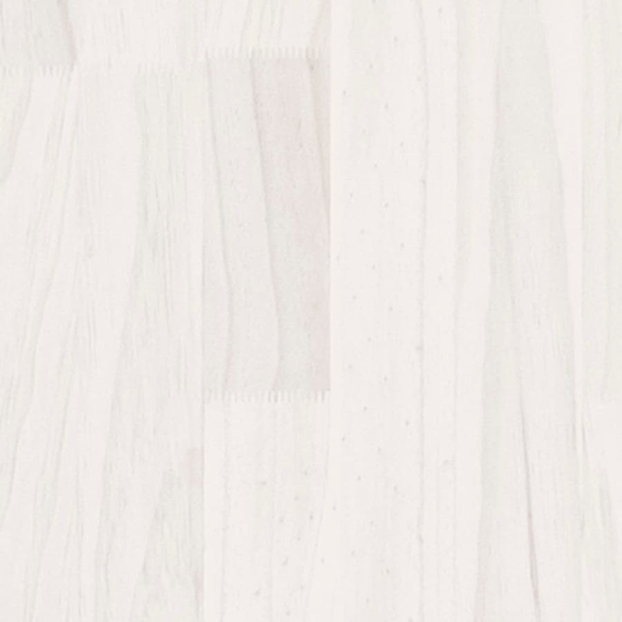 Bedside Cabinets 2 pcs White 35.5x33.5x41.5 cm Solid Pinewood