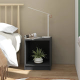 Bedside Cabinets 2 pcs Grey 35.5x33.5x41.5 cm Solid Pinewood