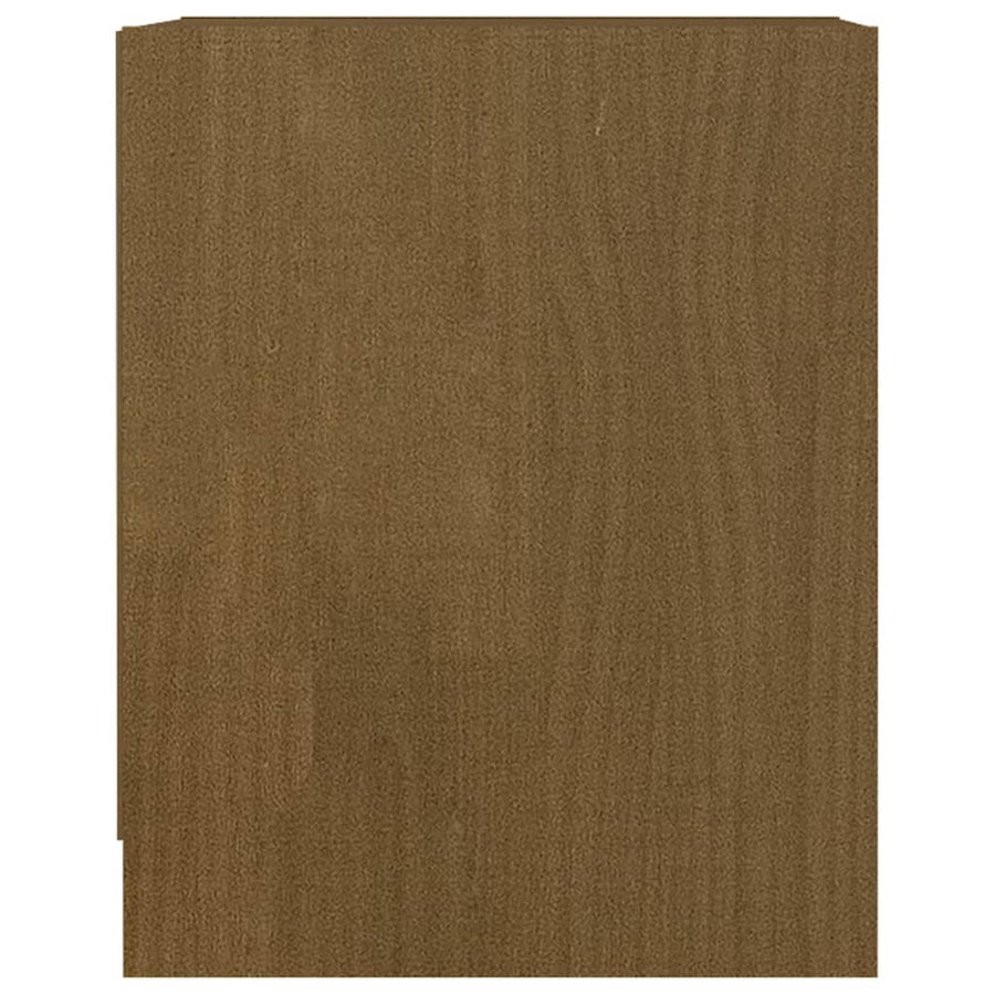 Bedside Cabinets 2 pcs Honey Brown 35.5x33.5x41.5 cm