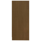 Side Cabinet Honey Brown 35.5x33.5x76 cm Solid Pinewood