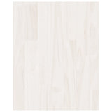 TV Cabinet White 70x33x42 cm Solid Pinewood