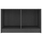 TV Cabinet Grey 70x33x42 cm Solid Pinewood