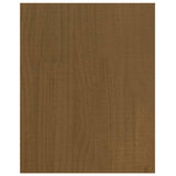 TV Cabinet Honey Brown 70x33x42 cm Solid Pinewood