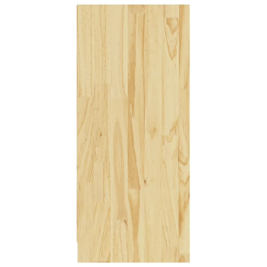 Sideboard 70x33x76 cm Solid Pinewood