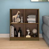 Sideboard Honey Brown 70x33x76 cm Solid Pinewood - Side View