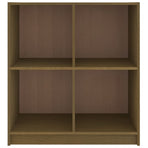 Sideboard Honey Brown 70x33x76 cm Solid Pinewood