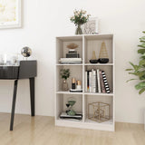 Book Cabinet White 70x33x110 cm Solid Pinewood