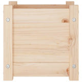 Garden Planters 2 pcs 31x31x31 cm Solid Pinewood