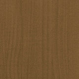 Garden Planters 2 pcs Honey Brown 31x31x31 cm Solid Pinewood - Low Angle