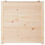 Garden Planter 70x70x70 cm Solid Pinewood