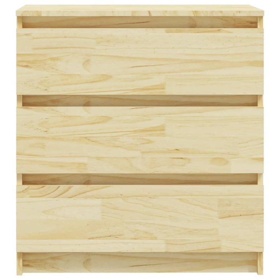 Bedside Cabinets 2 pcs 60x36x64 cm Solid Wood Pine
