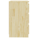 Bedside Cabinets 2 pcs 60x36x64 cm Solid Pinewood - Close-Up Angle