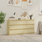 Bedside Cabinets 2 pcs 60x36x64 cm Solid Wood Pine