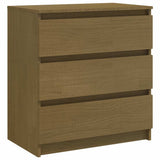 Bedside Cabinets 2 pcs Honey Brown 60x36x64 cm Solid Wood Pine