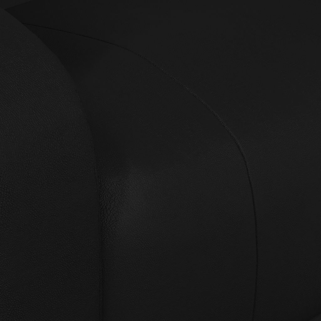 Stand up Massage Chair Black Faux Leather