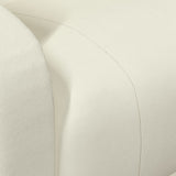 Stand up Massage Chair Cream Faux Leather - Extra Image