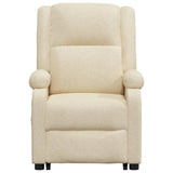 Stand up Chair Cream Fabric