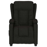 Stand up Massage Chair Black Fabric