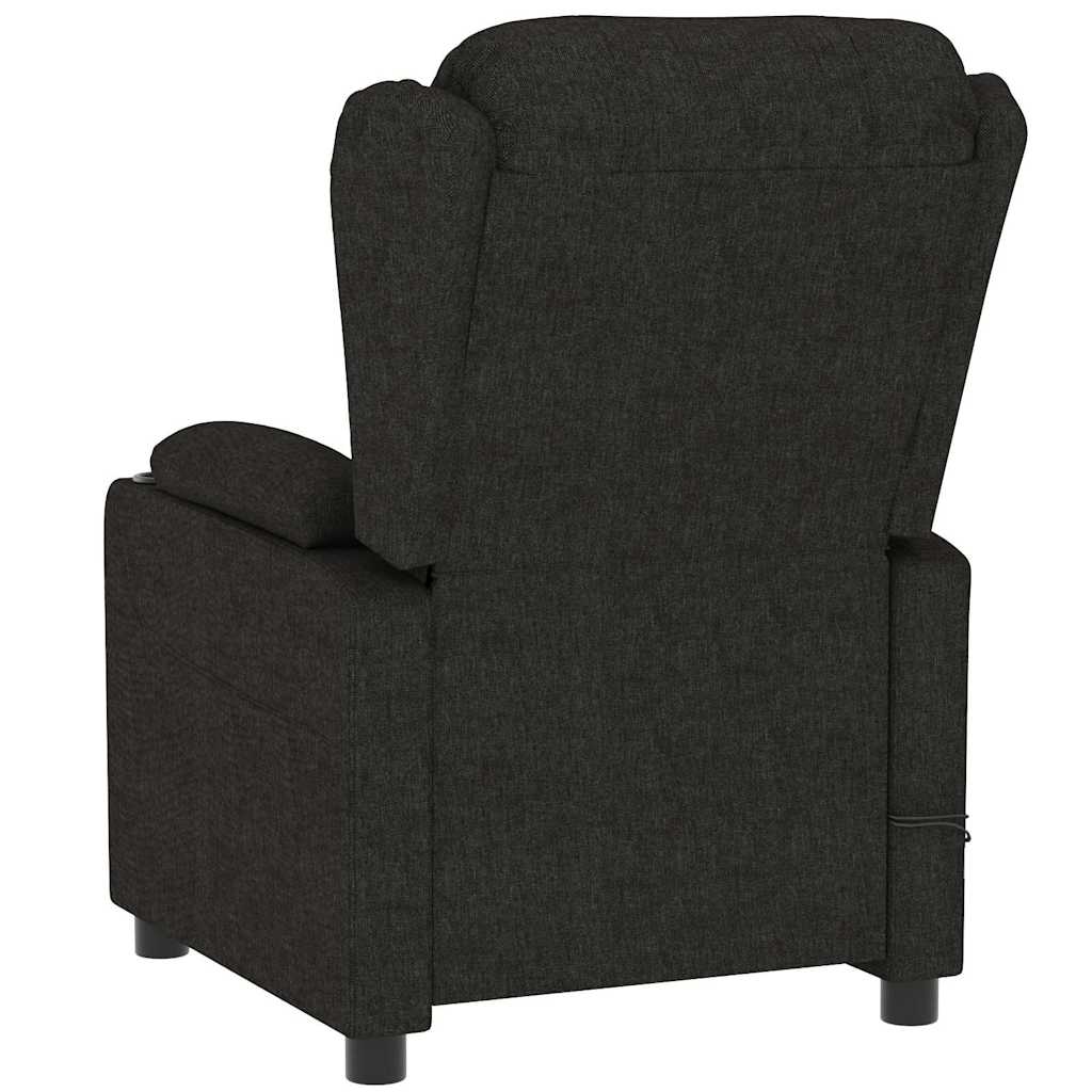 Stand up Massage Chair Black Fabric