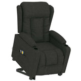 Stand up Massage Chair Black Fabric